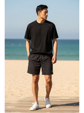 Men's Spyder Black Athletic swim Shorts M